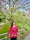 Full Sleeve Floral Kurti
